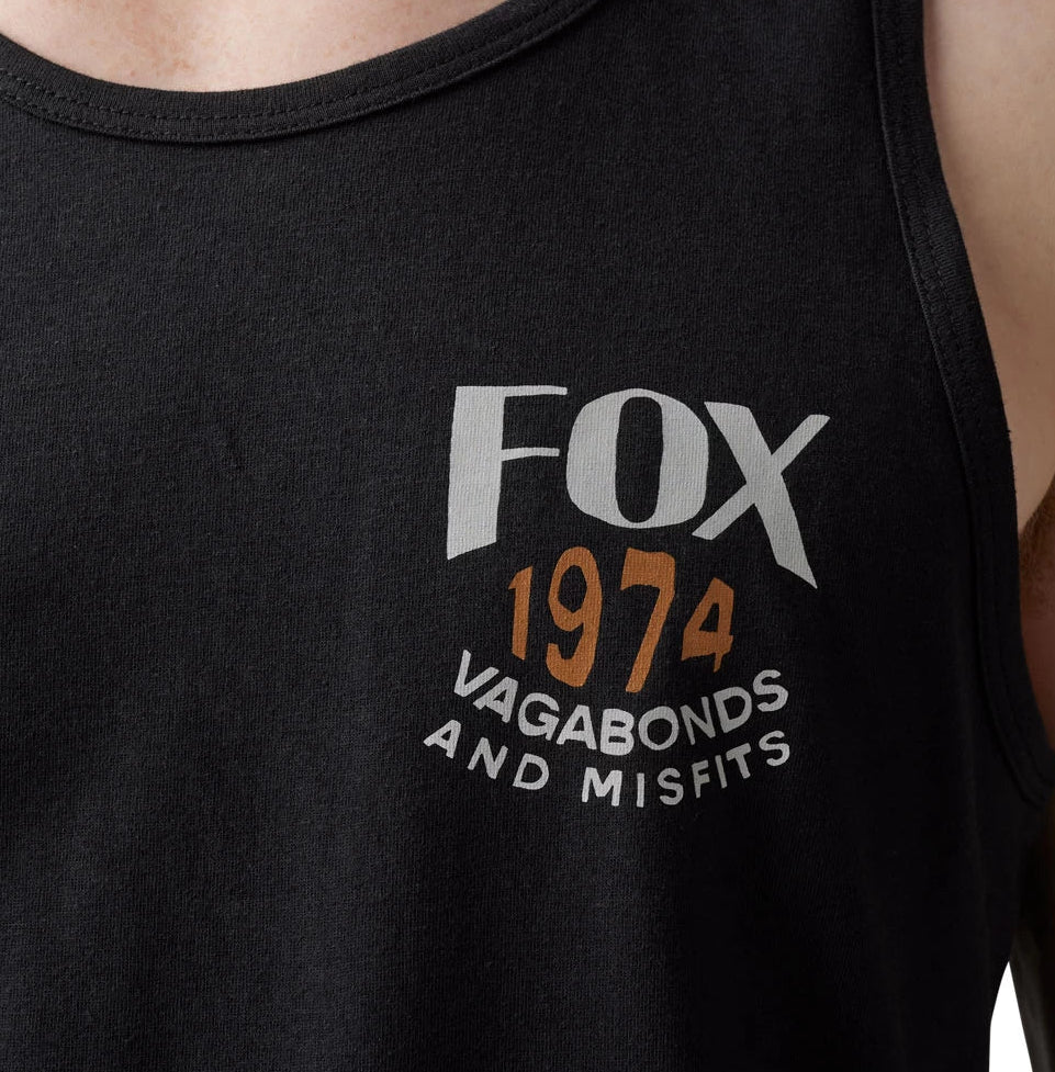 Fox PREDOMINANT PREM TANK Black DETAILS