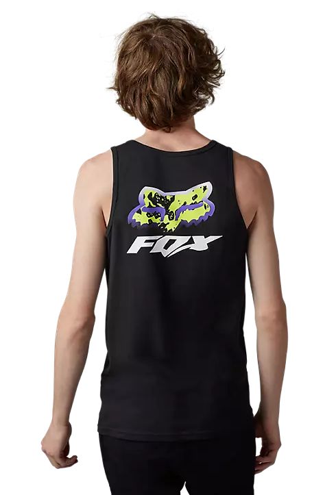 Fox MORPHIC PREM TANK Black BACK FACING MODEL