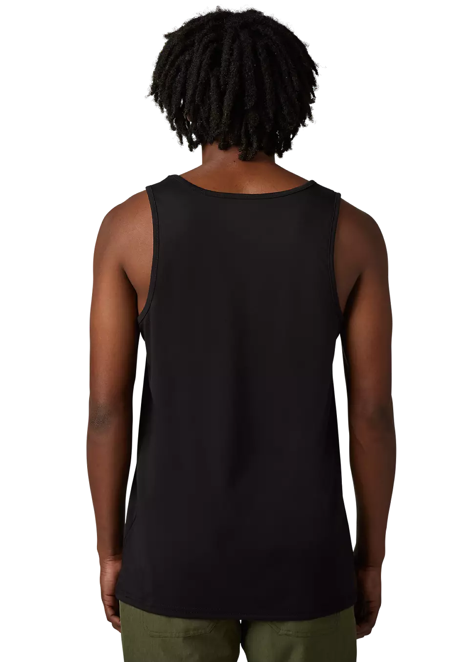 Fox SHIELD TECH TANK Black BACK FACING MODEL