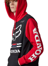 Fox FOX X HONDA PO FLEECE FlmRed HOOD