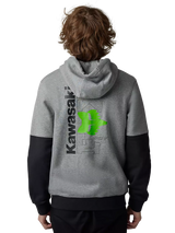 Fox FOX X KAWI ZIP FLEECE HeaGrp BACK FACING MODEL