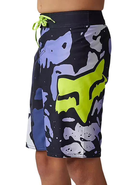 Fox YTH MORPHIC BOARDSHORT Black SIDE DETAILS