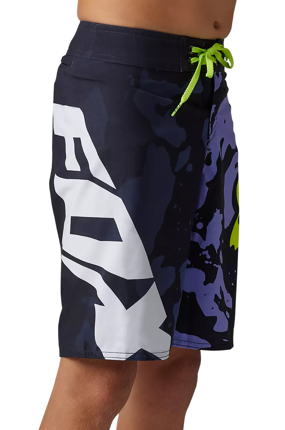 Fox YTH MORPHIC BOARDSHORT Black SIDE DETAILS