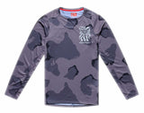 Troy Lee Designs Skyline Pro Long Sleeve Jersey Flow Camo Carbon FRONT