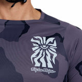 Troy Lee Designs Skyline Pro Long Sleeve Jersey Flow Camo Carbon DETAILS