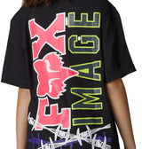 Fox YOUTH BARBED WIRE Short Sleeve TEE Black DETAILS