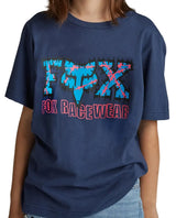 Fox YOUTH BARBED WIRE || Short Sleeve TEE DpCobalt FRONT 