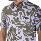 Fox Ranger SS Woven Jersey Military FRONT DETAILS