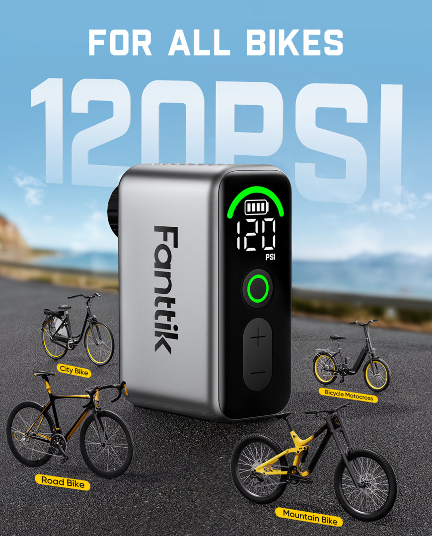 Fanttik X10 Ace Tiny Mini Electric Bike Pump