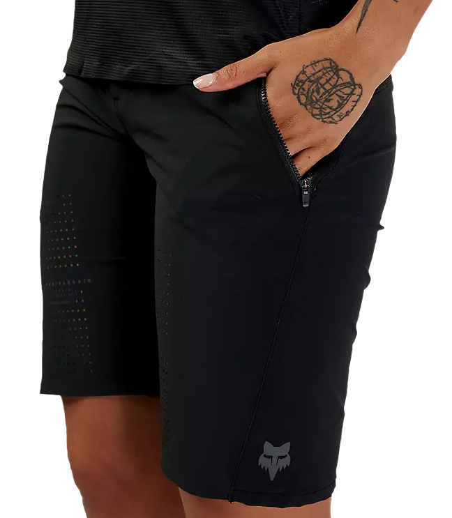 Fox Flexair W Short Black DETAILS
