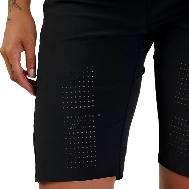 Fox Flexair W Short Black DETAILS