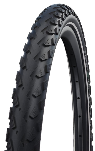 Schwalbe LandCruiser Plus 26 x 2.00" Puncture Guard Reflective sidewall   E-25 Green Compound Tyre