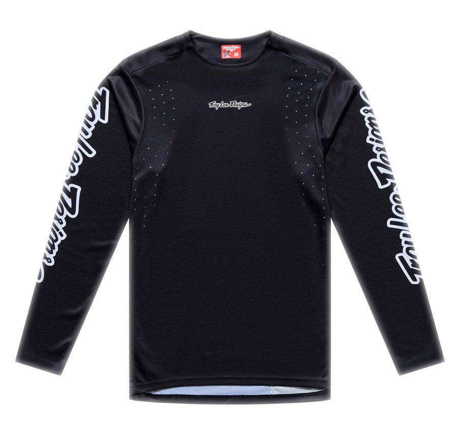 Troy Lee Designs Sprint Pro Jersey Mono Black FRONT 