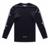 Troy Lee Designs Sprint Pro Jersey Mono Black BACK 