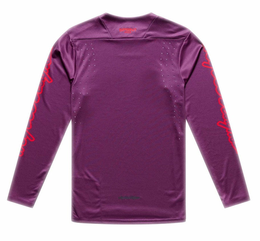 Troy Lee Designs Sprint Pro Jersey Mono Sangria Back 