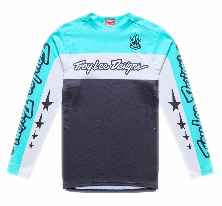 Troy Lee Designs Sprint Pro Jersey Yo Moto Carbon Front 