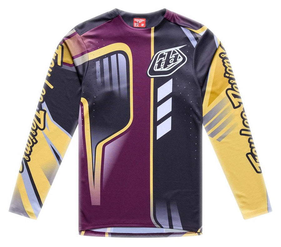 Troy Lee Designs Sprint Pro Jersey Lowrider Sangria FRONT