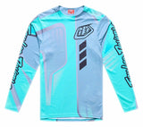 Troy Lee Designs Sprint Pro Jersey Lowrider Real Teal FRONT