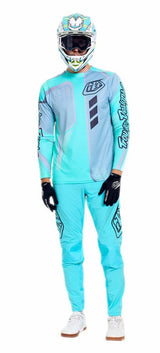 Troy Lee Designs Sprint Pro Jersey Mono Sangria FRONT FACING MODEL