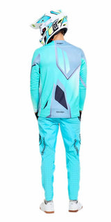 Troy Lee Designs Sprint Pro Jersey Mono Sangria BACK FACING MODEL