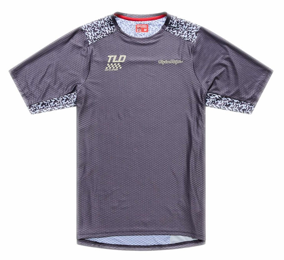 Troy Lee Designs Skyline Pro Air Short Sleeve Jersey Ridgeline Carbon FRONT