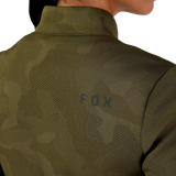 Fox W RANGER MIDLAYER FULL ZIP Olive Green BACK DETAIL