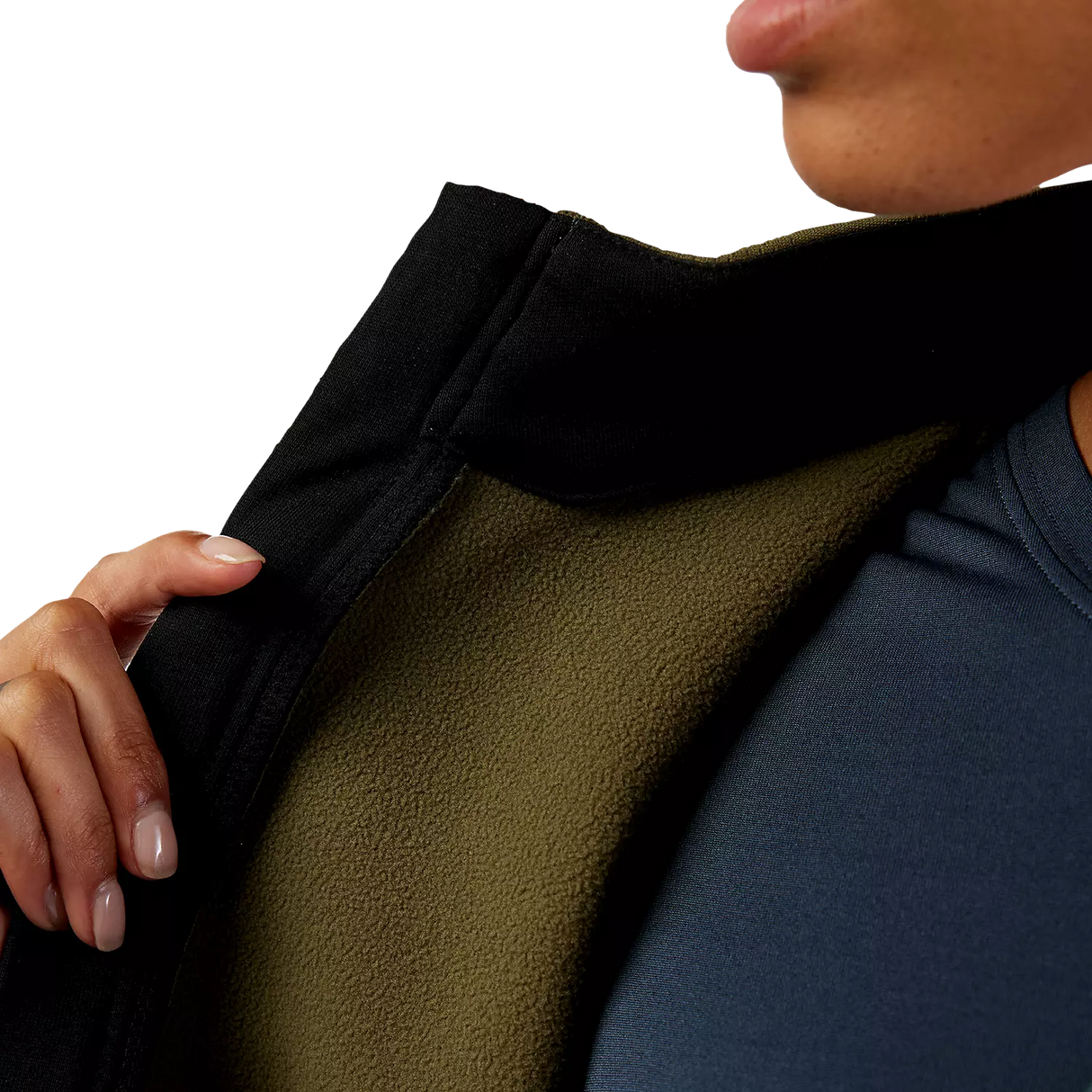 Fox W RANGER MIDLAYER FULL ZIP Olive Green