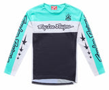 Troy Lee Designs Youth Sprint Pro Jersey Yo Moto Carbon FRONT