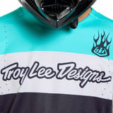 Troy Lee Designs Skyline Pro Short Sleeve Jersey Fangs Sangria DETAILS