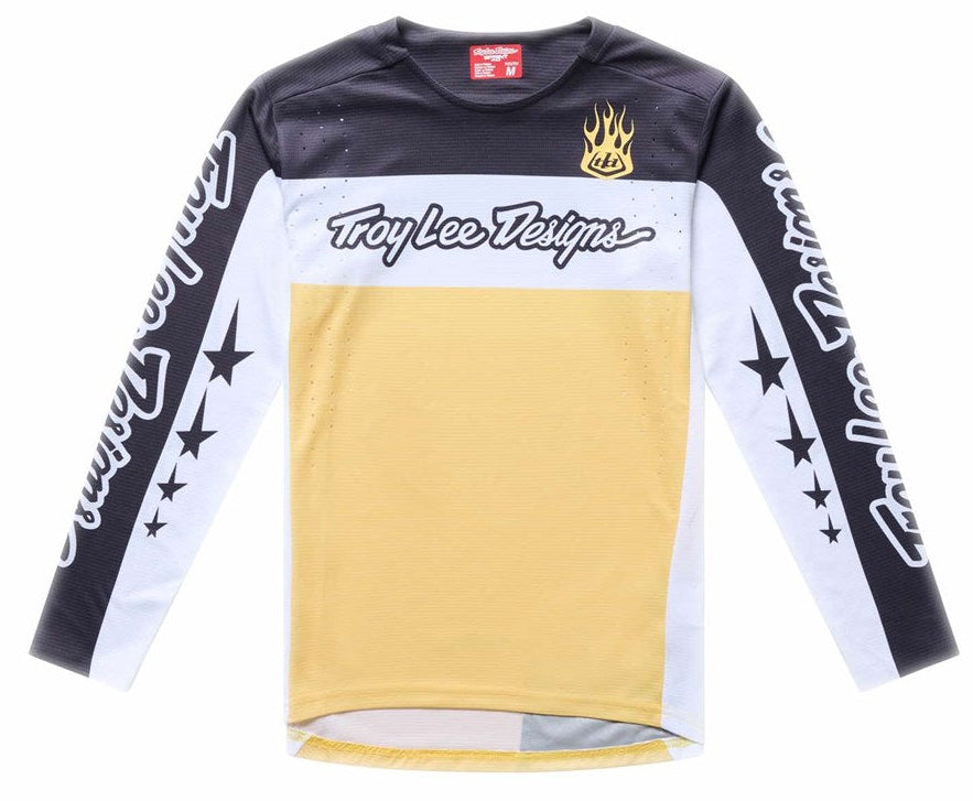 Troy Lee Designs Youth Sprint Pro Jersey Yo Moto Butter FRONT