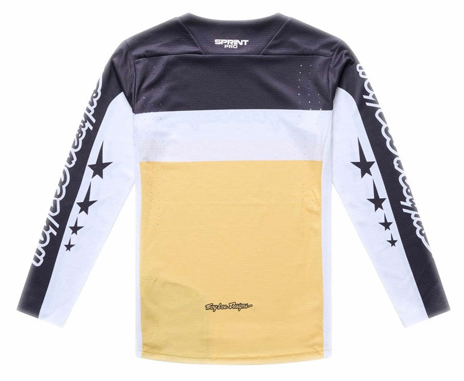 Troy Lee Designs Youth Sprint Pro Jersey Yo Moto Butter BACK