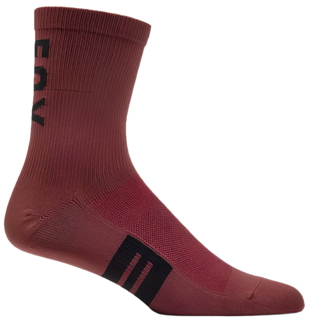 Fox 6" Flexair MERINO Socks Rust