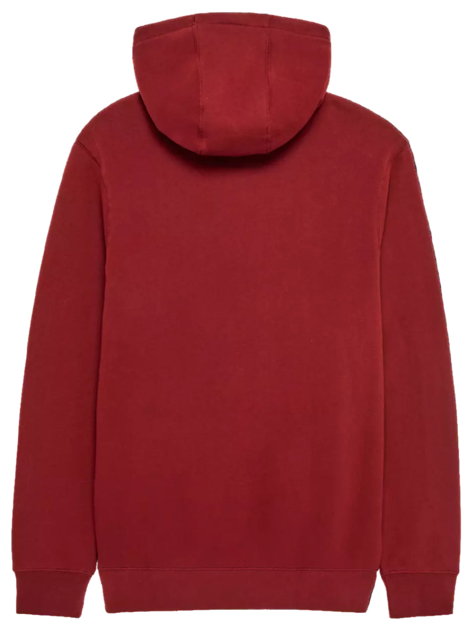 Fox Absolute Fleece Pullover Rust BACK 
