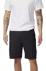 Fox Slambozo 3.0 Black Shorts FRONT FACING MODEL