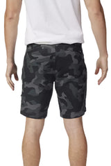 Fox Essex Camo 3.0 Shorts Black Camo BACK FACING MODEL