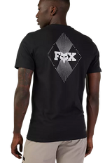 Fox PROGRESSION Short Sleeve PREM TEE Black BACK FACING MODEL