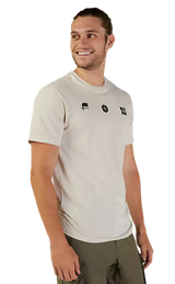 Fox SENSORY Short Sleeve PREM TEE VintWhite DETAILS