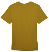 Fox Head SS Premium T-Shirt Mustard BACK