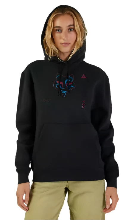 Fox WOMENS WITHERED FLEECE PULLOVER - Black