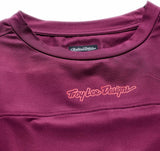 Troy Lee Designs Ruckus Ride 3/4 Tee Mono Sangria DETAILS