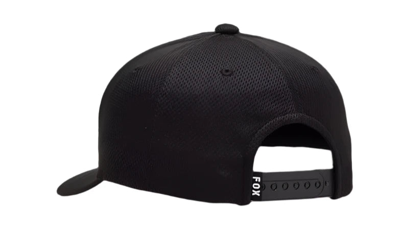 Fox YOUTH LITHOTYPE 110 SB HAT - BACK BLACK