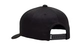 Fox YOUTH LITHOTYPE 110 SB HAT - BACK BLACK