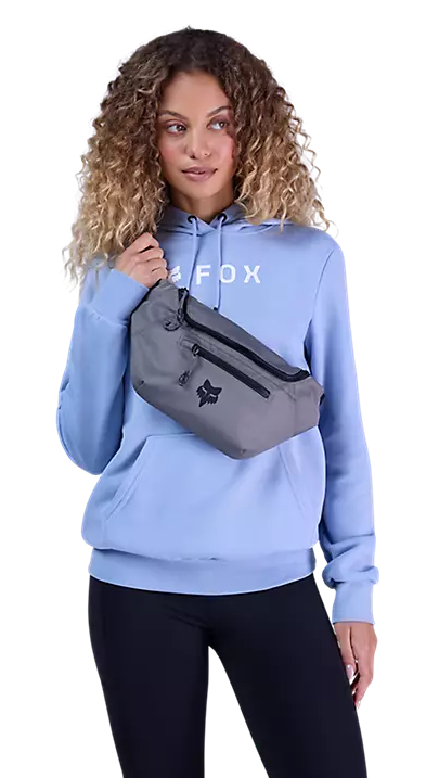 Fox Absolute Fleece Pullover Light Slate FRONT FACING MODEL