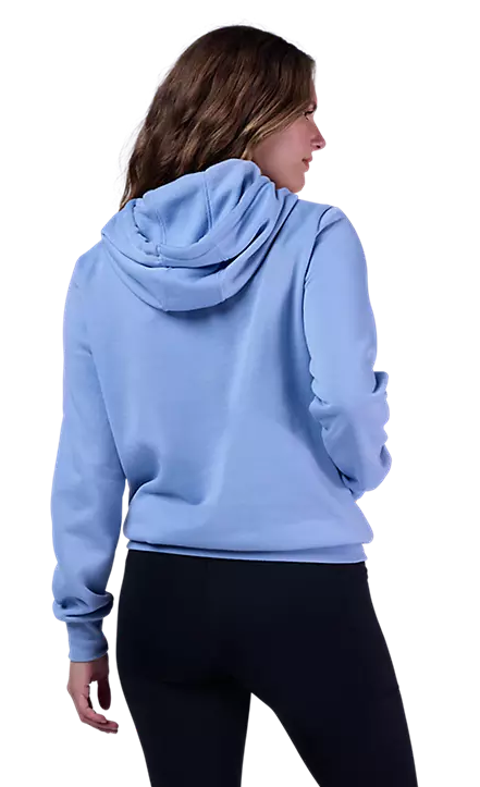 Fox Absolute Fleece Pullover Light Slate BACK FACING MODEL