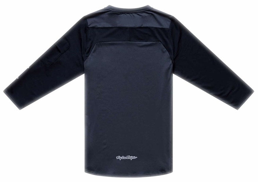 Troy Lee Designs Ruckus Ride 3/4 Tee Wings Carbon BACK