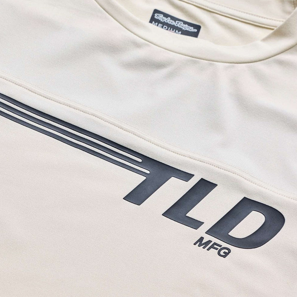 Troy Lee Designs Ruckus Ride 3/4 Tee Wings Pumice DETAILS