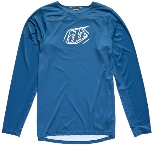 TROY LEE DESIGNS 24.1 SKYLINE SS JERSEY ICONIC  - INDIGO FRONT