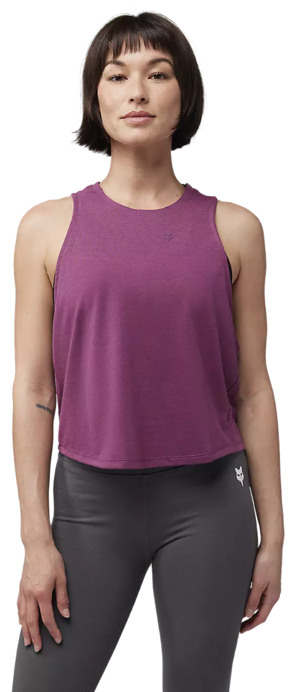 Fox Forums Tech Tank Women's Sangria FRONT FACING MODEL