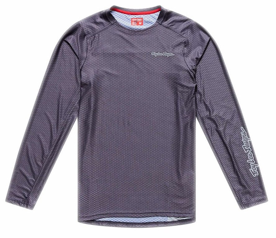 Troy Lee Designs Skyline Pro Air Long Sleeve Jersey Mono Carbon FRONT