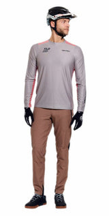 Troy Lee Designs Skyline Pro Air Long Sleeve Jersey Ridgeline Stone FRONT FACING MODEL